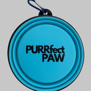 Travelcup licht blauw voor honden